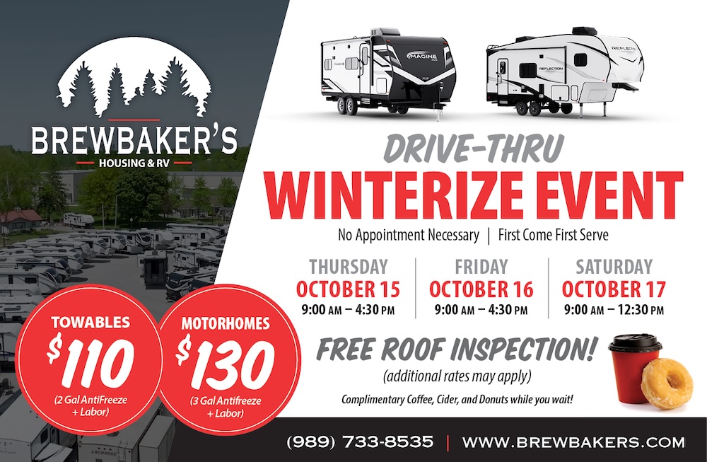 Brewbakers Winterization Event Flyer